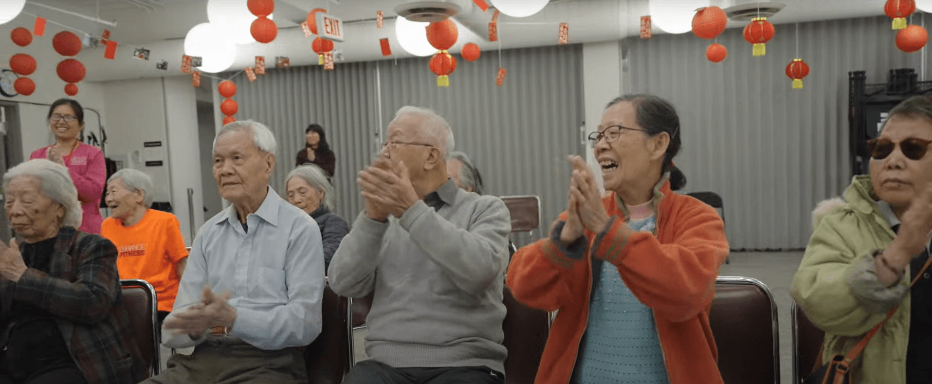CASL older adults clapping and singing, Jack's Story.