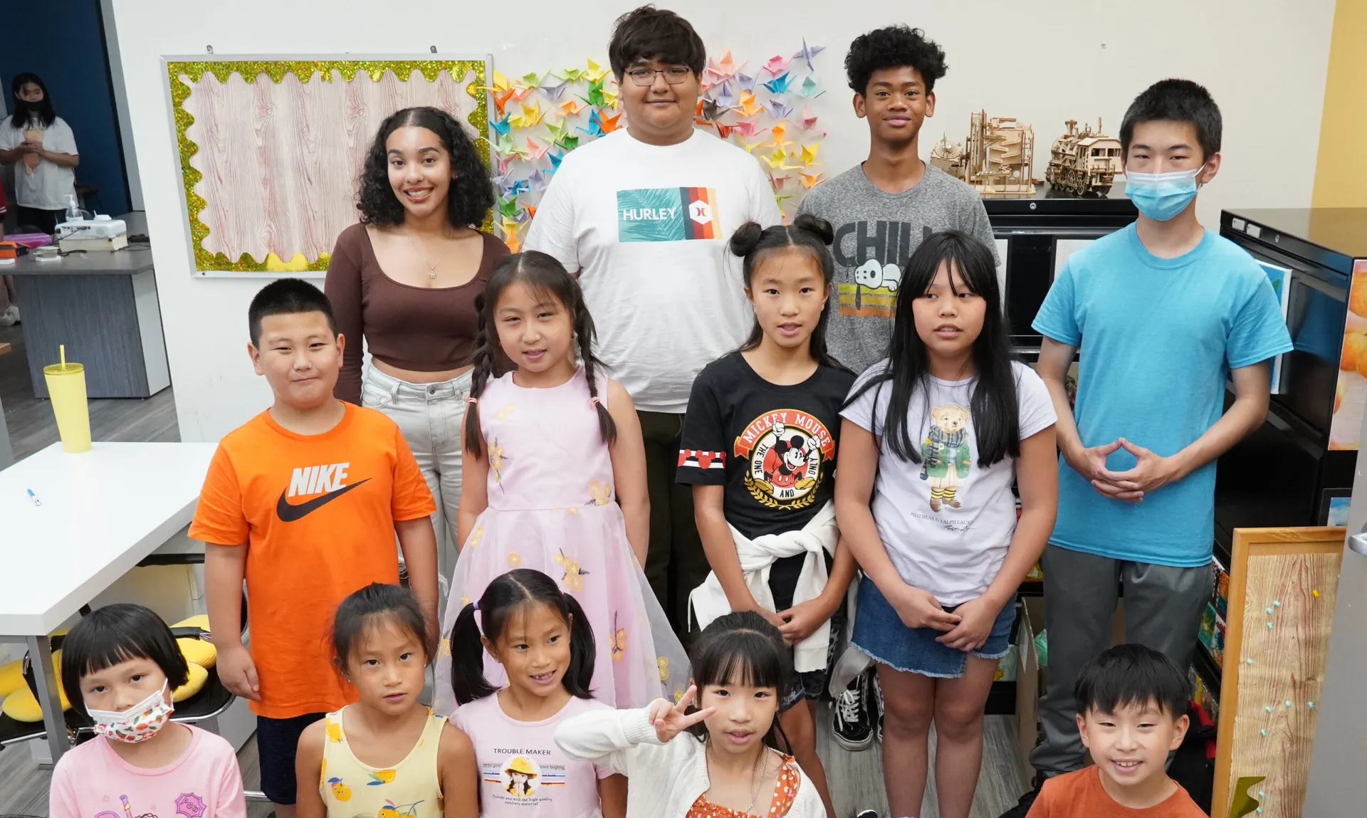 Group of CASL kids, different ages